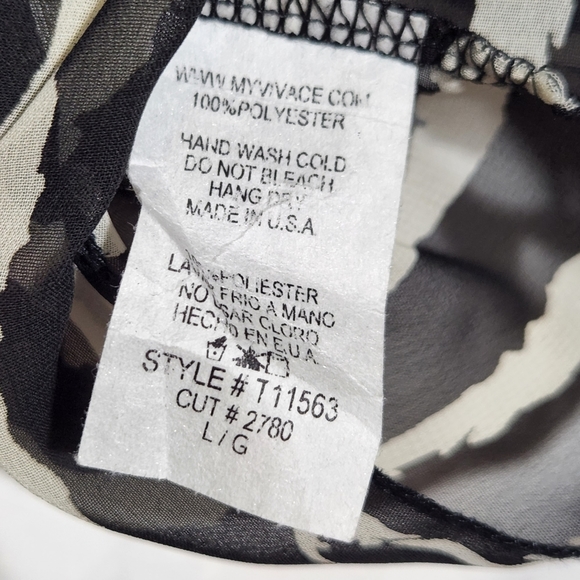 Vivace Sheer Tank With Detachable Necklace size L - Picture 8 of 8